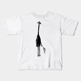 Giraffe Catcher Kids T-Shirt